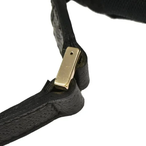 Gucci Black Canvas GG Abbey D Ring Handbag 145750 002404 155675 - Picture 5 of 10